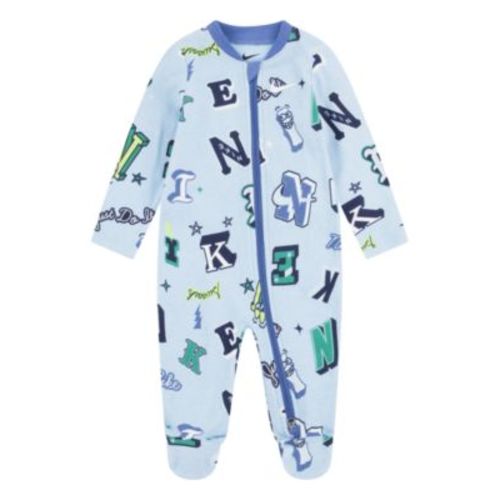Baby Girls or Boys Printed Footed Coverall