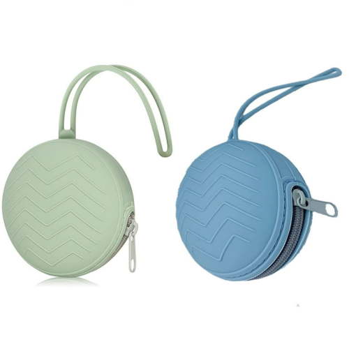 Pacifier Holder Case,Baby Silicone Pacifier Cover Protective Storage Container - Keeps Soothie & Binkie Holders Clean Baby Essential Accessory Attaches to Strollers & Diaper Bags, for Home Travel