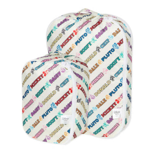 Bumkins Packing Cube 2 Pack: Disney Mickey & Friends Varsity