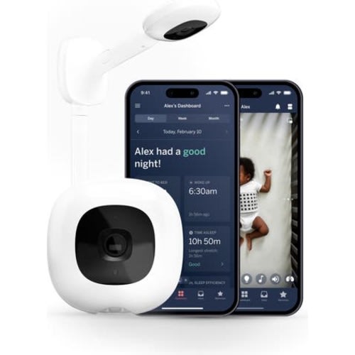 Pro Smart Baby Monitor & Wall Mount