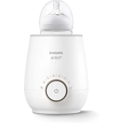 Philips AVENT Fast Baby Bottle Warmer with Smart Temperature Control and Automatic Shut-Off, SCF358/00