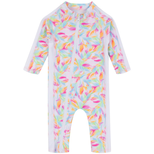 Sunsuit - Long Sleeve Romper Swimsuit | "Petals"