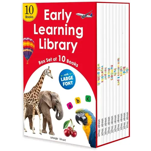 Early Learning Library: Box Set of 10 Books (Big Board Books)