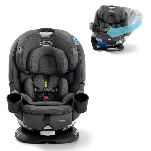 Turn2Me 3-in-1 Convertible Car Seat, Manchester, Featuring Headrest and Harness Adjust, Easy Installation and Steel Reinforced Frame