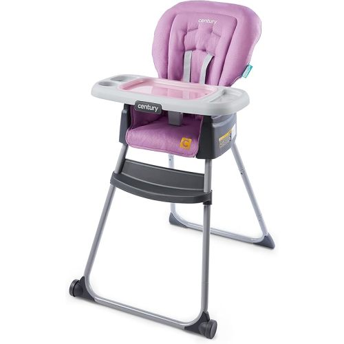 Century Dine On 4-in-1 High Chair | Grows with Child with 4 Modes, Berry