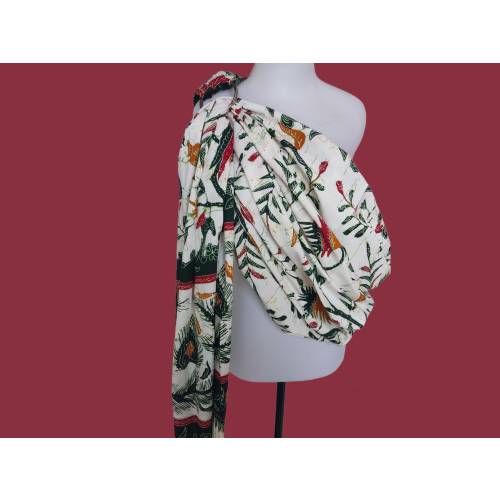 Baby carrier / Baby carrier ring sling / baby sling / indonesian fabric - batik bali / Part 3. Available in 2 types of ring slings
