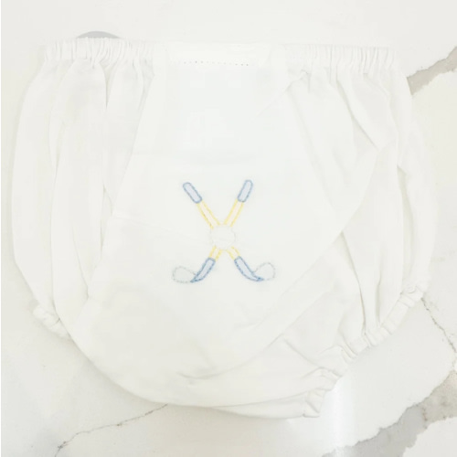 Embroidered Landon Diaper Cover | Posh Tots Children's Boutique