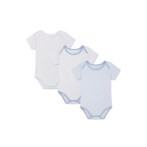 Baby Bodysuit Bundle in French Blue — 0-3M
