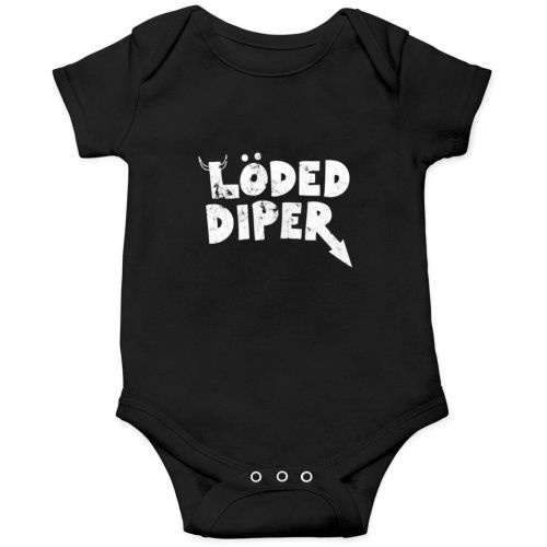 Loded Diper Onesie | Vintage Look | Diary of a Wimpy Kid Onesies Kids's Short Sleeve Onesie 12M Royal sold by Carlos Duarte | SKU 14946495 | Printerval