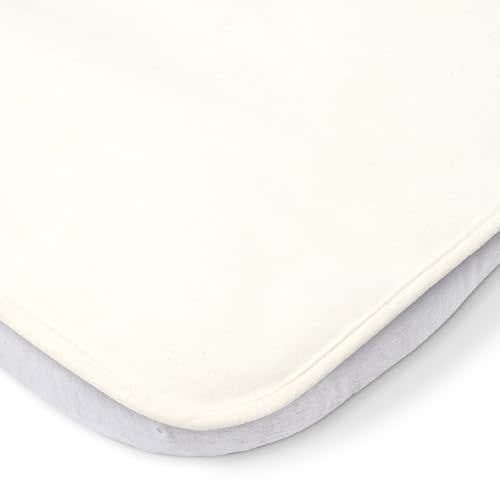 Tutti Bambini 100% Waterproof Bassinet Mattress Protector - Premium 100% Cotton Bassinet Mattress Pad Cover, Soft & Breathable, Machine Washable, Compatible with CoZee® Bassinets (31.8 x 20 in)