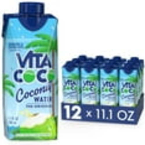 Vita Coco Natural Coconut Water, Pure and Nutrient-Rich, 11.1 fl oz, Pack of 12