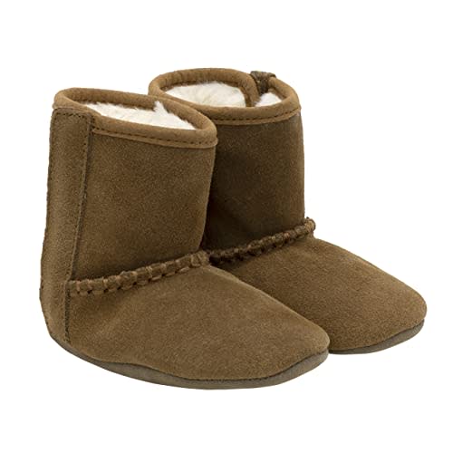 Robeez Baby Girls and Boys Soft Soles Slip-Resistant Crib Boots for Infant and Toddler, 0-24 Months