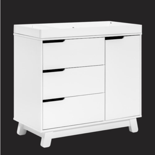 Modern Hudson 3 Drawer Changing Table Dresser | Babyletto