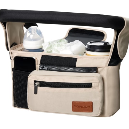 Momcozy Universal Stroller Organizer in Khaki