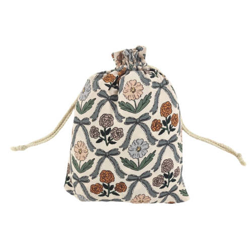 Cottage Bow Bamboo Crib Sheet