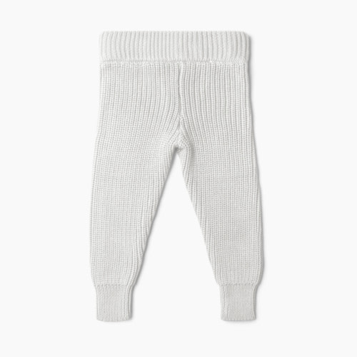 Goumi Kids Organic Cotton Knit Pant - Milk, 9-12 Months
