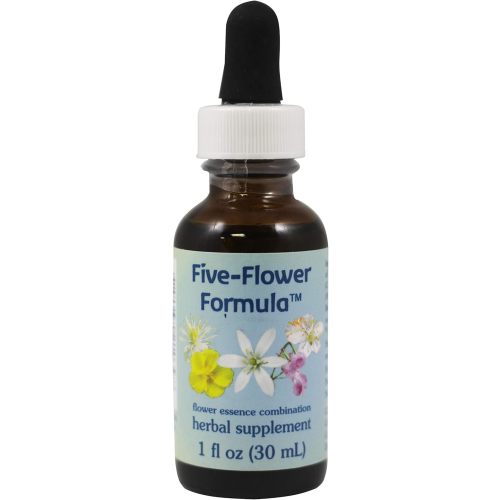 Flower Essence Services, Five-Flower Formula Dropper - 1 oz