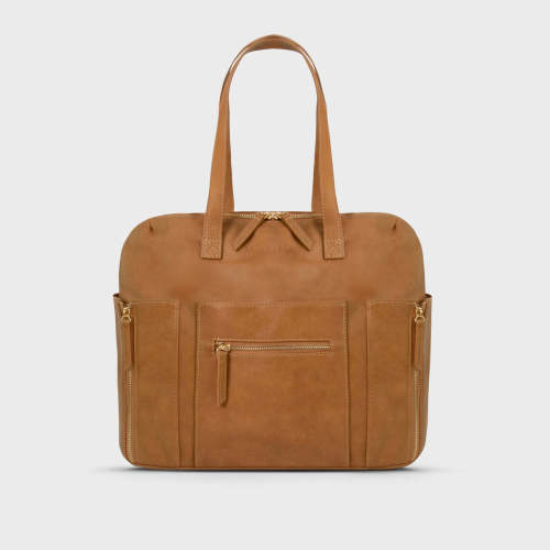 Chelsea Convertible Nappy Bag Backpack & Tote - Designer Vegan Leather Baby Bag - Hannah & Henry – Hannah and Henry