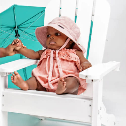 Satin Lined Bucket Hat-Rose – Aarin & Co.