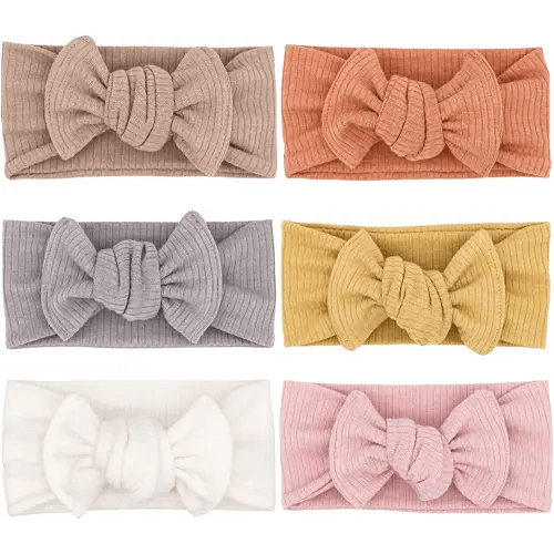 Baby Girls Headbands with Bows Infant Toddler Headwrap Hair Accessories