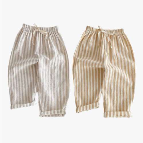 Ashmyova Classic Casual Pants - Yellow/Khaki - 2-3T