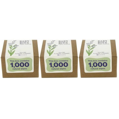 Wipes Solution - Makes 1,000 Natural Wipes & Made in the USA! (3 Pack)
