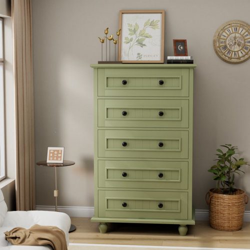 Ophelia & Co. 5 Drawer 25.98" W Dresser & Reviews | Wayfair