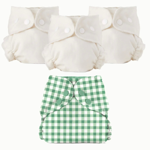 Organic Cloth Diaper Bundle Starter – Esembly