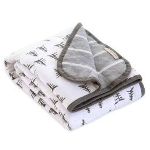 Burt's Bees Baby® Organic Jersey Reversible Blanket - Pine Forest