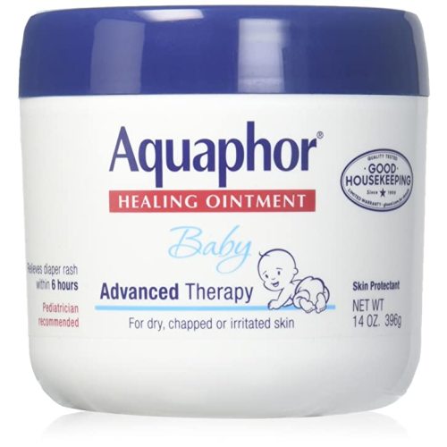 Aquaphor Baby Healing Ointment Advanced Therapy Skin Protectant, 14 Ounce, Pack of 3