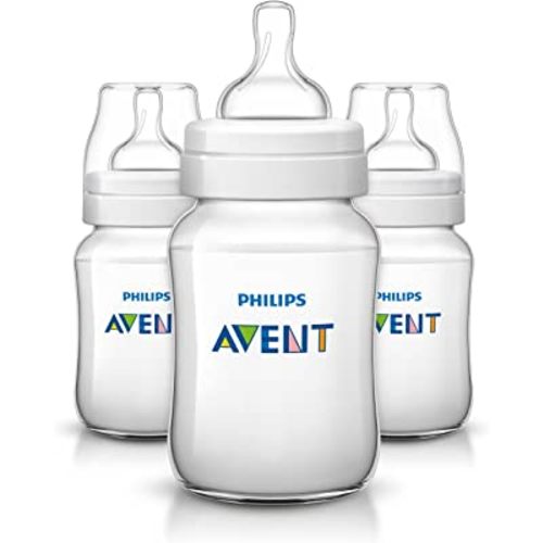 Philips Avent Anti-colic Baby Bottles Clear, 9oz 3 Piece