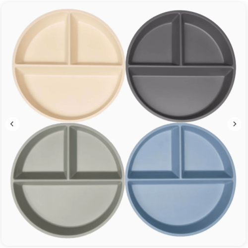 Bamboo Divided Plates (Set of 4)