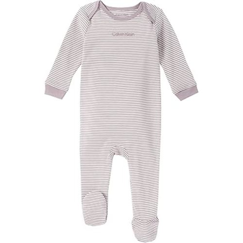 Calvin Klein Organic Baby Essentials Footed Coverall