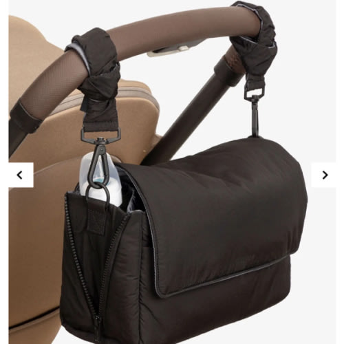 Convertible Stroller Caddy Crossbody - BLACK