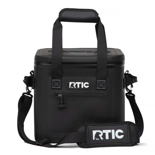 12 Can Soft Pack Cooler, Black