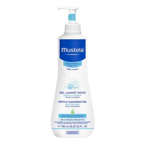 Mustela Gentle Cleansing Gel Baby Body Wash and Baby Shampoo - 23.35 fl oz