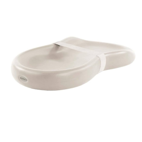 Keekaroo Peanut Changer Baby Vanilla– The Original Made in USA Easy-to-Clean Changing pad and The only Shell Over Foam, Fully Water Repellant