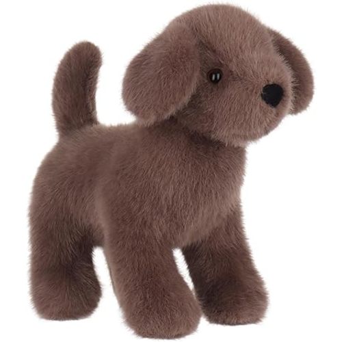 Apricot Lamb Toys Plush Brown Charming Labrador Puppy Dog Stuffed Animal Soft Cuddly Perfect for Kids 9.1 Inches