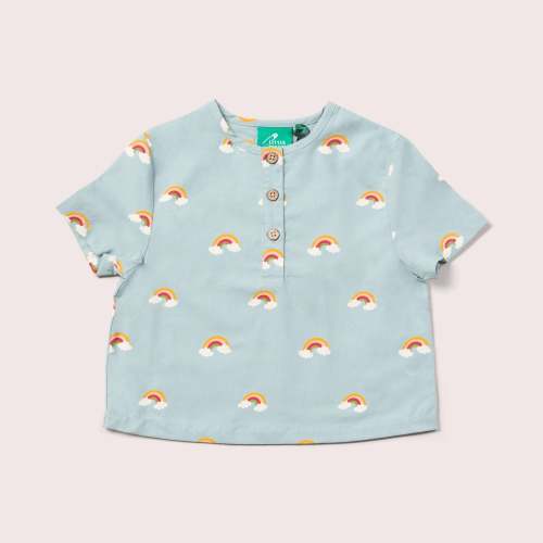 Over The Rainbow Loose Short Sleeve Top