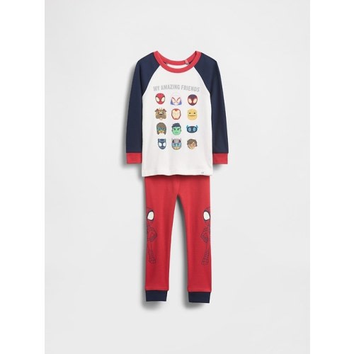 Baby & Toddler Marvel Organic Brushed Cotton PJ Set