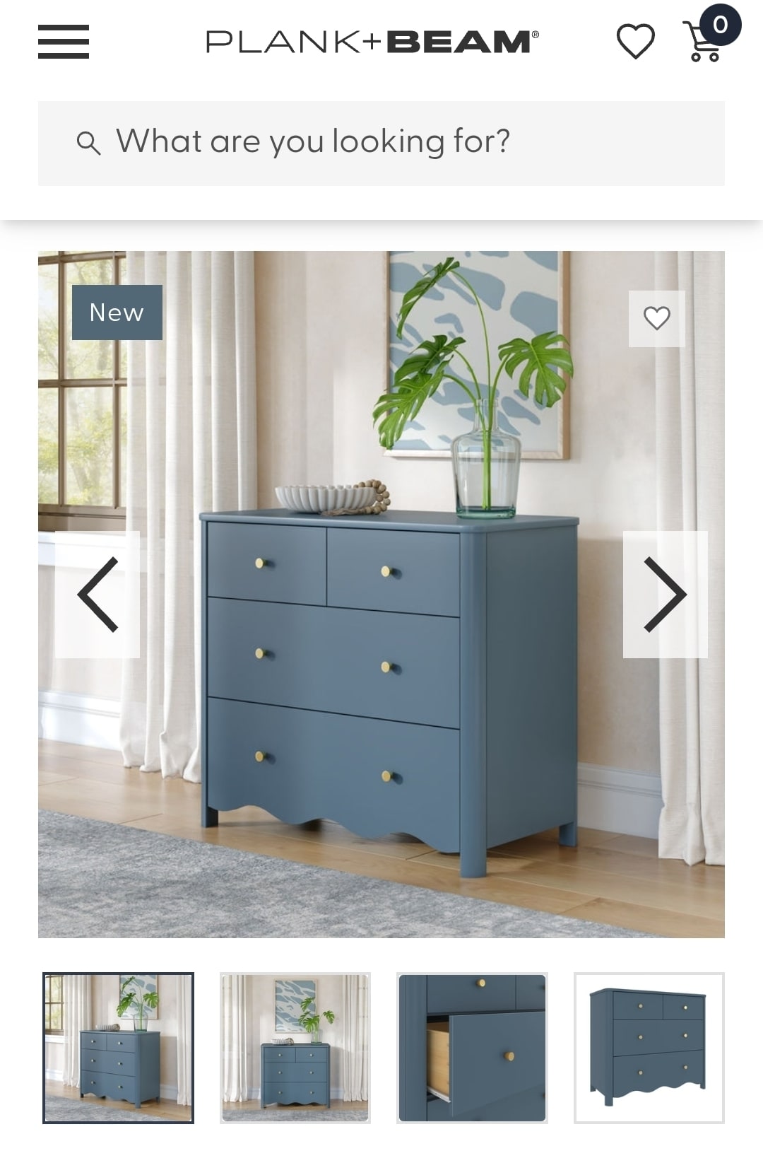 Marelle 4-Drawer Dresser – Plank+Beam