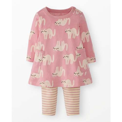 Baby Halloween Long Sleeve Pocket Dress & Leggings Set | Hanna Andersson