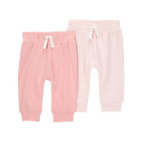 Carter's Child of Mine Baby Girl Pants, 2-Pack, Sizes Preemie-18 Months