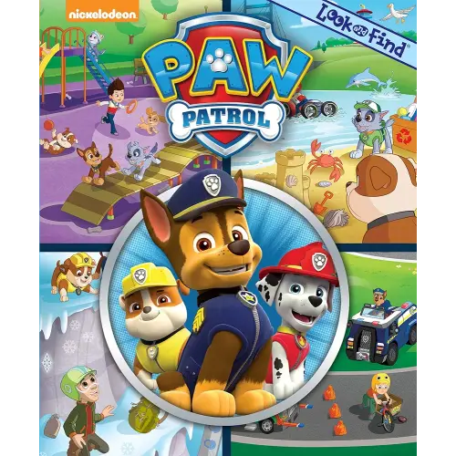 Nickelodeon Paw Patrol Chase, Skye, Marshall, and More! - Look and Find Activity Book - PI Kids