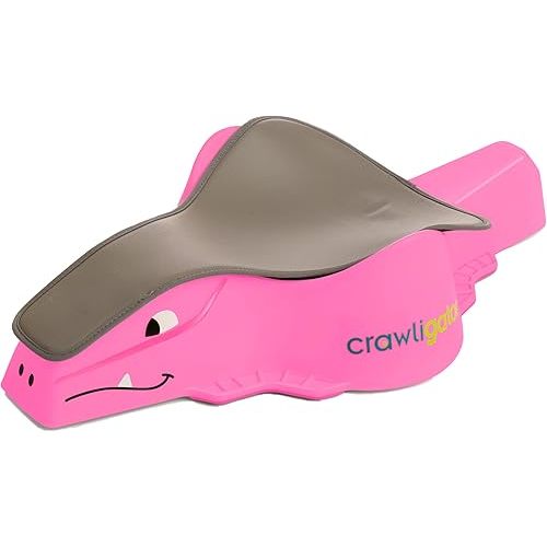 Tummy Time Mobility Toy for Infants 4-12 Months (Pink)