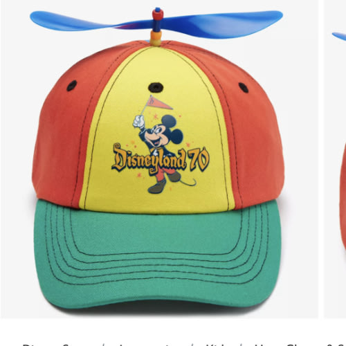 Mickey Mouse Baseball Hat for Kids – Disneyland 70th Anniversary | Disney Store