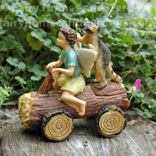 Miniature Fairy Boys | Woodland Knoll Fairy Garden