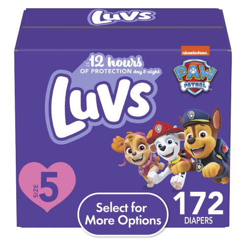 Luvs Diapers Size 5, 172 Count (Select for More Options)
