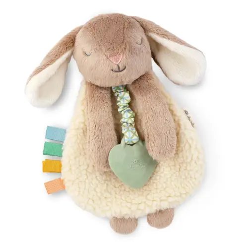 Natural Rubber Pacifier Lovey - Buy Now at Itzy Ritzy® | #RubberPacifier