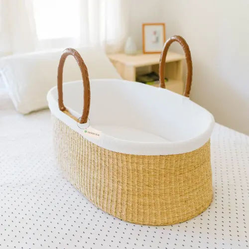 Nap & Pack Bassinet with organic pad